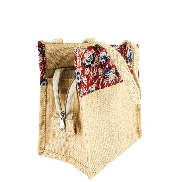 Small Lunch Bag (Kalamkari Patch) - Image 2