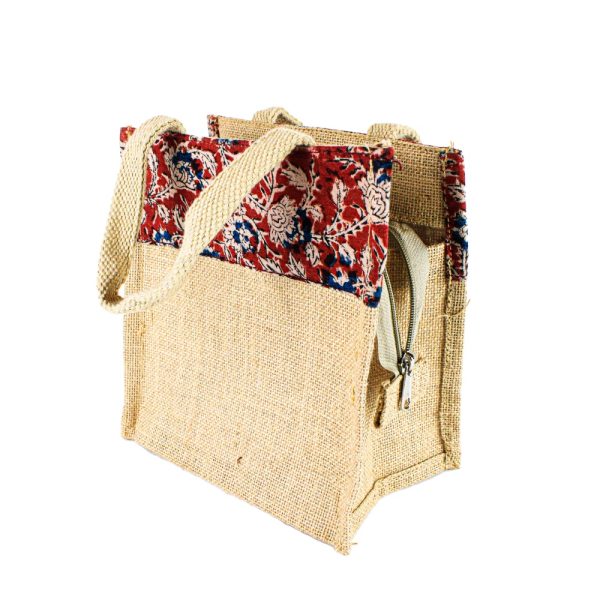 Small Lunch Bag (Kalamkari Patch) - Image 4